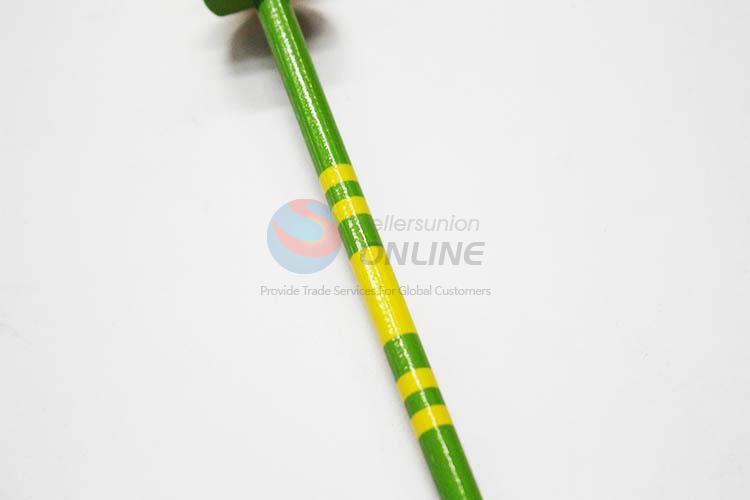 3D Cartoon Clown with Spring Wood HB Pencil/Cartoon Pencils for Kids