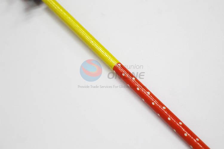 3D Cartoon Clown with Spring Wood HB Pencil/Cartoon Pencils for Kids