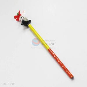 3D Cartoon Clown with Spring Wood HB Pencil/Cartoon Pencils for Kids