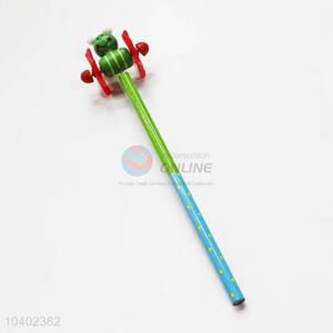 3D Cartoon Clown with Spring Wood HB Pencil/Cartoon Pencils for Kids