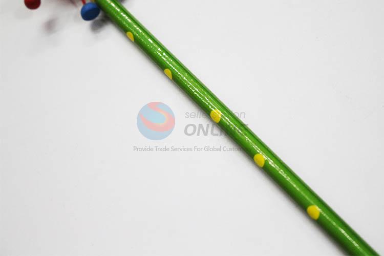 3D Cartoon Clown with Spring Wood HB Pencil/Cartoon Pencils for Kids