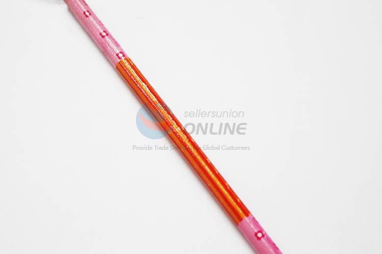 Pink Fish with Spring Wood HB Pencil/Cartoon Pencils for Kids