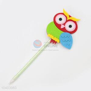 Cute Design Owl Head Ballpoint Pen For Students