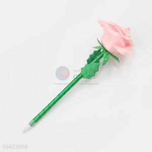 Utility and Durable Creative Craft Rose Head Ballpoint Pen School Stationery