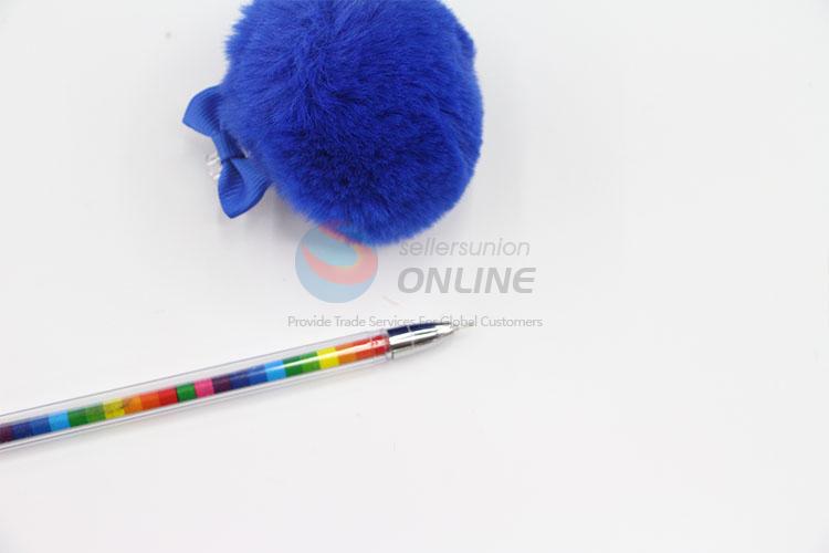 Reasonable Price Beautiful Gifts Feather Pen Hairball Gel Ink Pen