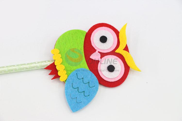 Cute Design Owl Head Ballpoint Pen For Students