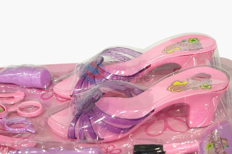 Popular design low price hair dressing&beauty set toy for girls