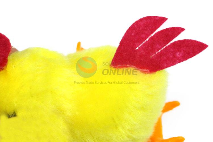 Cartoon Design On Chain Jumping Plush Rabbit Wind Up Toy