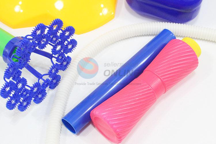 Kids New Two Feet Stomp Soap Rocket Bubble Toys