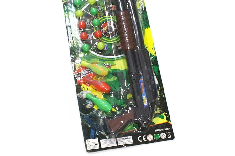 Custom Plastic Pingpong Fun Toy Gun Shoot Game Toy