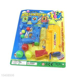 New Arrival Plastic Shoot Toy Gun With Ball Set