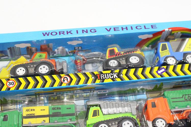 New Arrival Engineering Van Toys Set