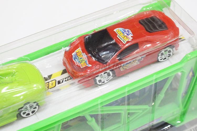 Low price trailer car toy