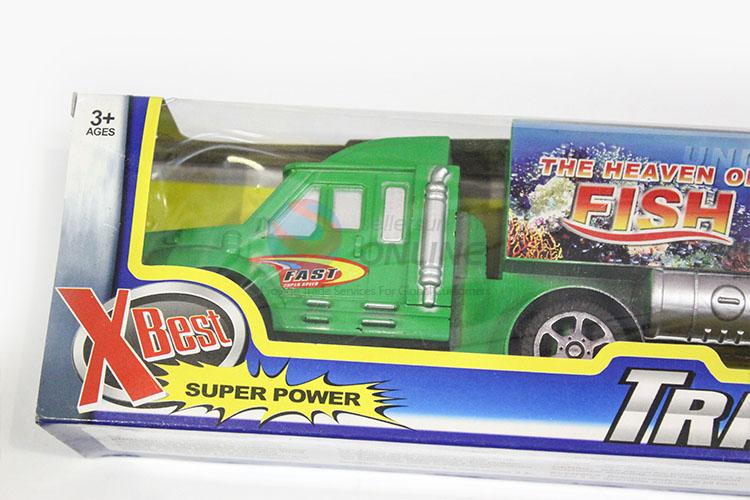 Factory Price Plastic Toy Inertia Drag Head Car