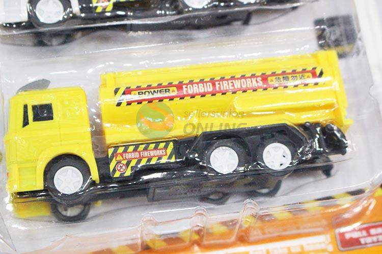 New and Hot 3pcs Pull-back Engineering Trucks for Sale