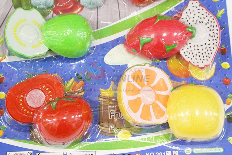 Popular Preschool Kids Fruits and Vegetables Kitchen Pretend Play Set for Sale