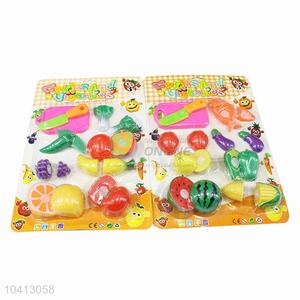 Preschool Kids Fruits and Vegetables Kitchen Pretend Play Set with Low Price