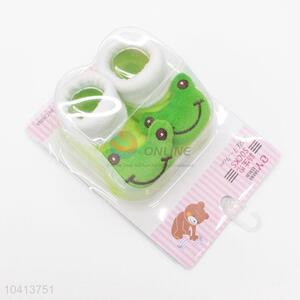 3D Frog Head Cotton Kids Baby Sock