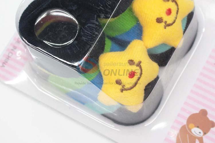 3D Yellow Star Cotton Kids Baby Sock