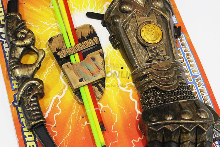 Bronze Sword, Bow and Arrow, Wrist Guard Toys Set