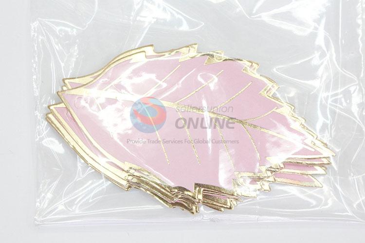 Wholesale Pink Leaves Party Decoration