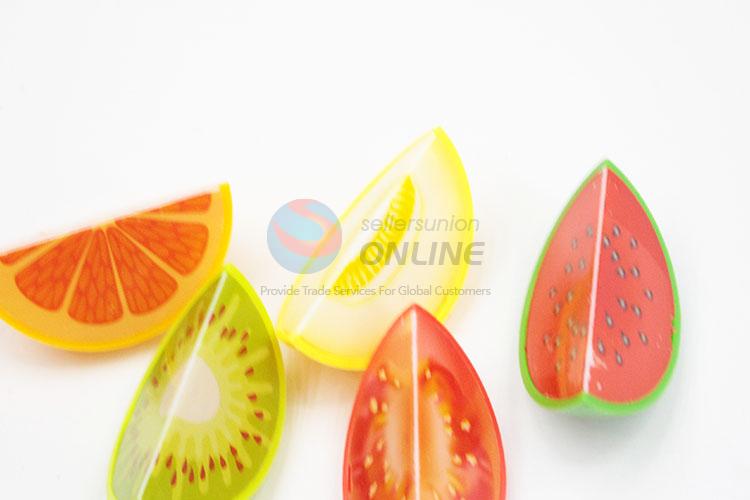 Fruit Shaped Plastic Pencil Sharpener For Kids