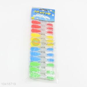 Best Low Price 12pcs/set Plastic Hanging Pegs Clips