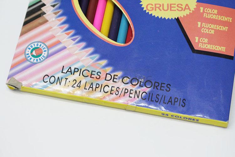 24Pcs Colored Pencils Set for Wholesale