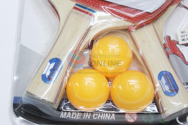 Wholesale High Quality Table Tennis Bats Paddle Pingpong Set for Promotion