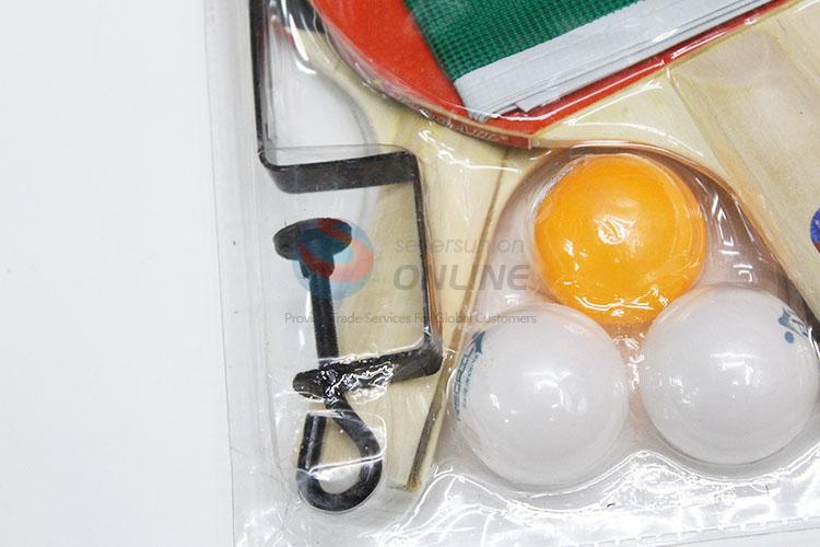 Professional Promotional Ping Pong Rackets Balls Set for Table Tennis