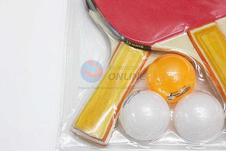 Pingpong Table Tennis Racket Ball Set for Wholesale