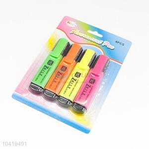 4Pcs Non-toxic Highlighter Pen Set