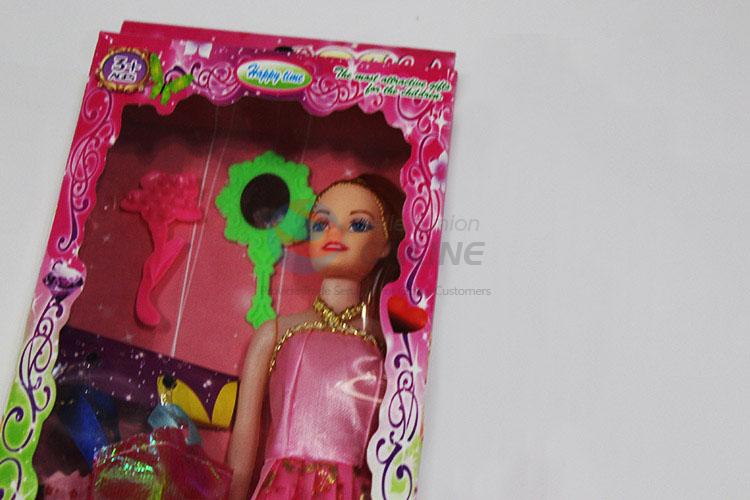 Newly style best popular dress up doll toy