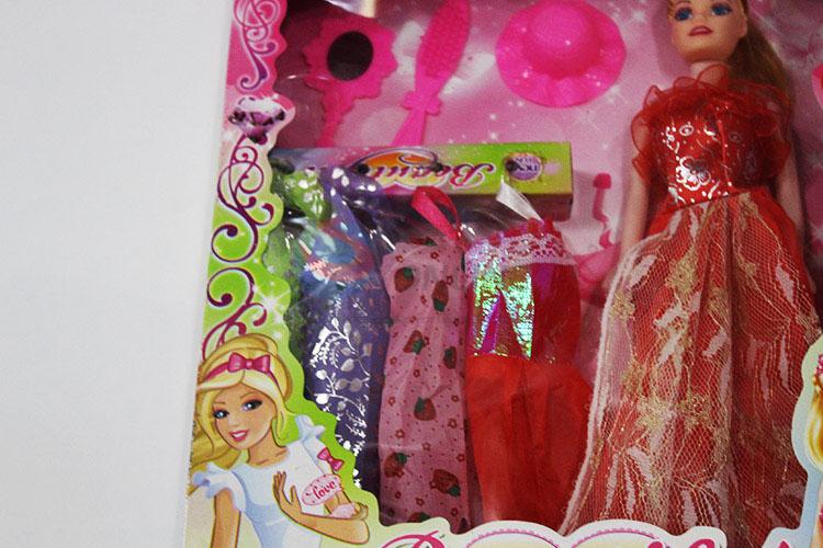 Popular top quality dress up doll toy