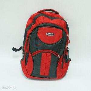 Factory price polyester red backpack for sale