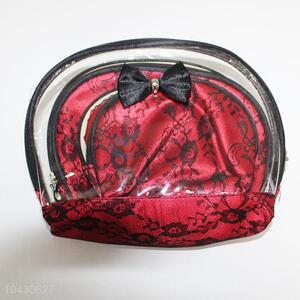 Competitive Price 3PC Eco-friendly PVC Cosmetic Bags