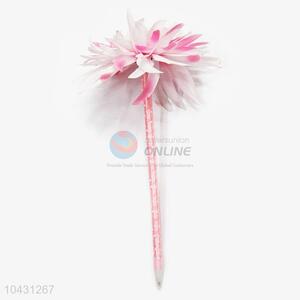 High Quality Plastic Ball-point Pen with Flower