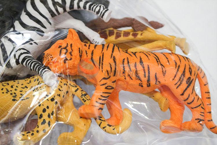 New Style 8 Kinds Mixed Packaing Plastic Toy Wild Animal Model