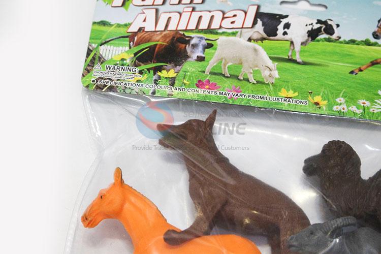 Special Design 8 pcs Farm Animal Toys Plastic Models for Kids