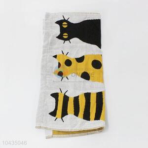 Wholesale price square cotton kids hand towels