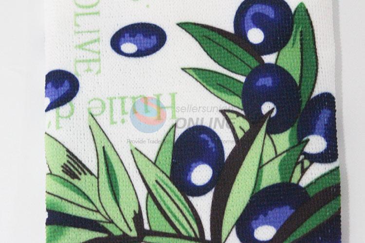 Fruit printed kitchen towels cleaning cloth