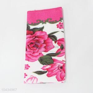 China wholesale printed fiber kitchen towel tea towel