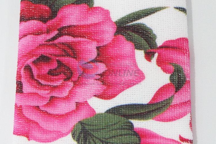 China wholesale printed fiber kitchen towel tea towel