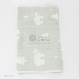 Lovely bear pattern child hand towels