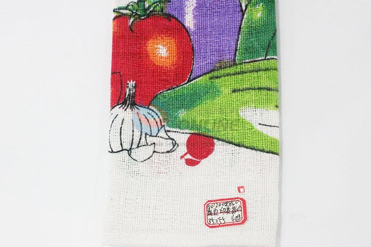 Wholesale printed tea towels dish cloth for kitchen