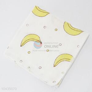 Wholesale cheap banana pattern cotton handkerchief