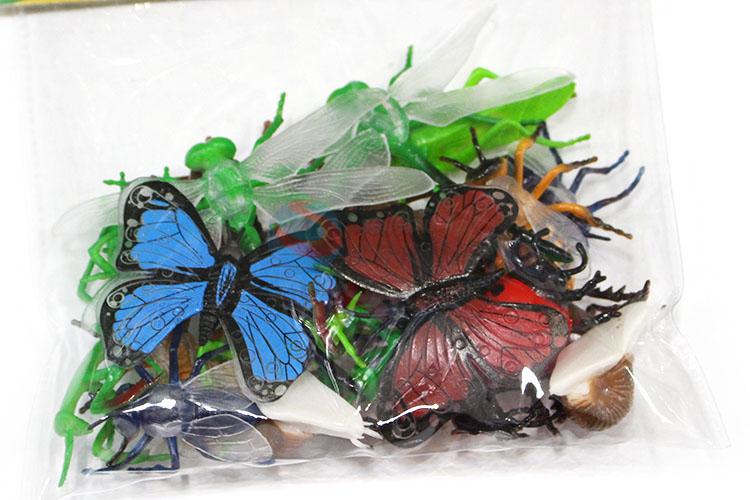 Hot Sale 20 Pieces Plastic Insect Animal Series Toy