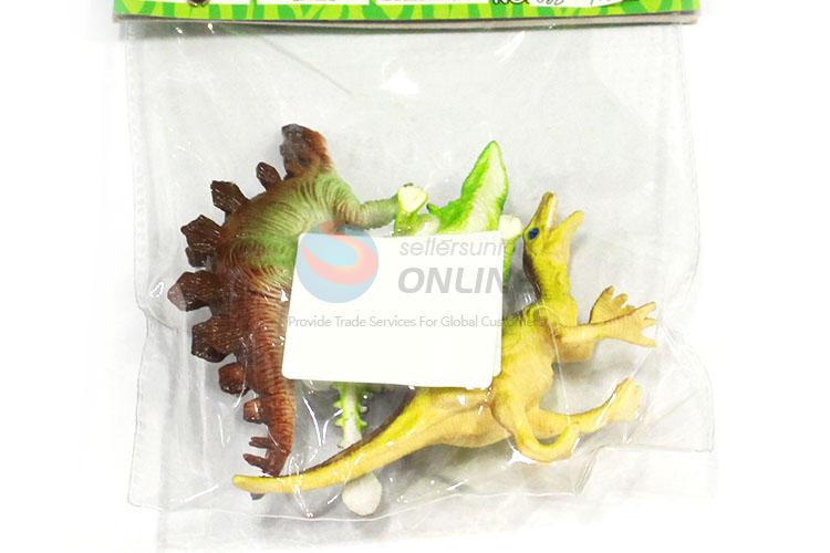 New Design Colorful Simulation Dinosaur Model Toy Set