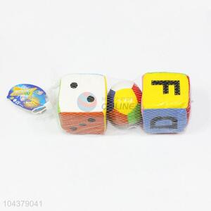 Fashionable low price ball/dice shape toy set