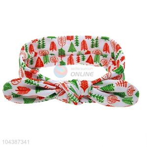 Fashion Printing Christmas Headband Baby Hair Band